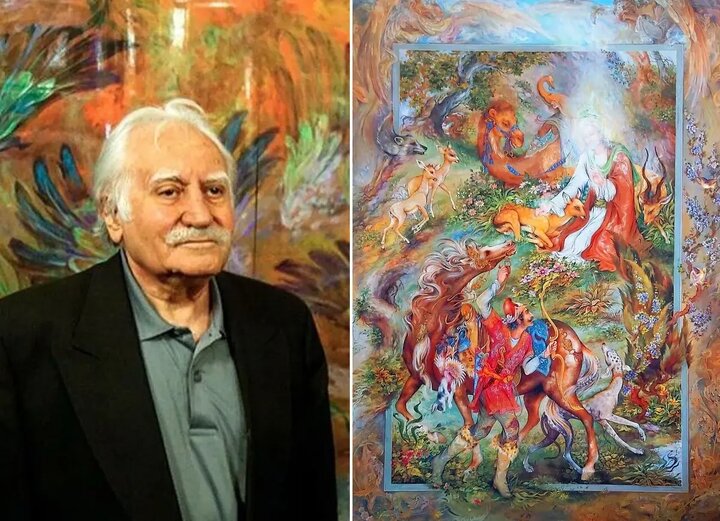 پیامِ تسلیت مدیر مرکز هنرهای تجسمی در فراق استاد محمود فرشچیان