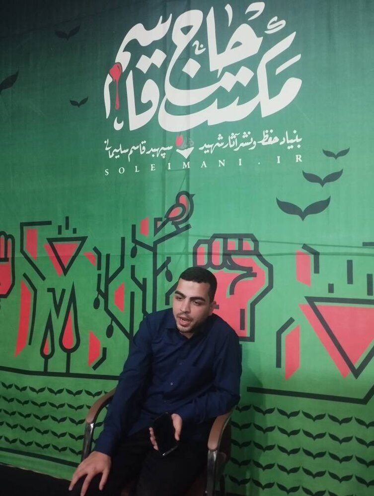 کاروان شاعران در مسیر پیادهروی اربعین با شعار «صدای غزه»