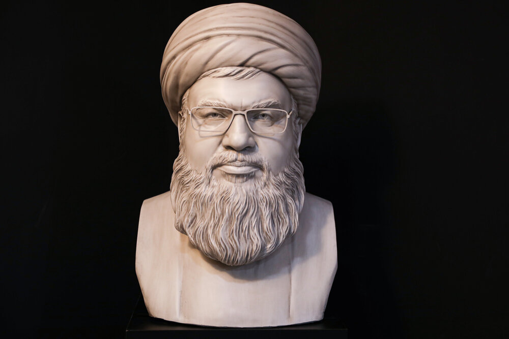 سردیس سید حسن نصرالله در حوزه هنری جای گرفت