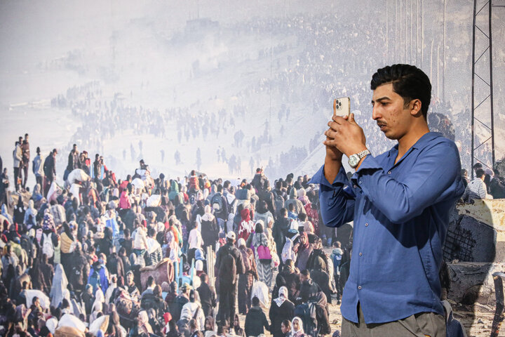 نمایشگاه عکاس فلسطینی محمود ابوحمداء