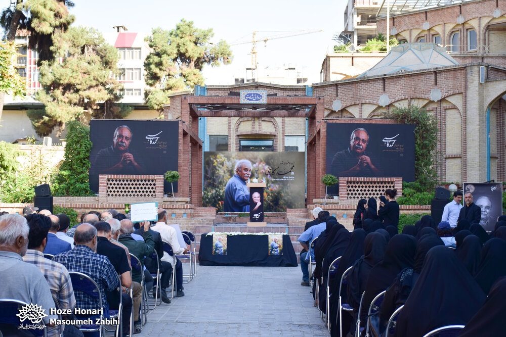 پیکر محمد کاسبی در حوزه هنری تشییع شد