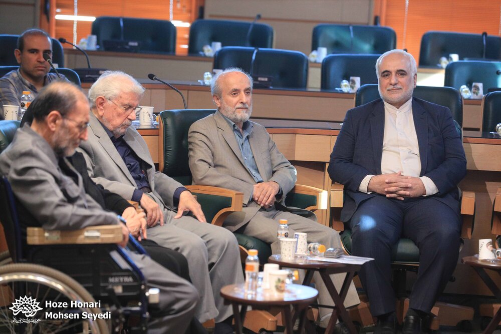 📷 آیین نکوداشت استاد محمود فرشچیان