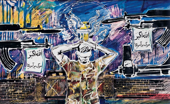 تسخیر لانه جاسوسی به زبان هنر