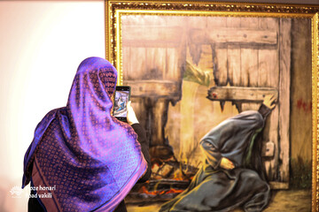 📷 نمایشگاه نقاشی «سپیدتر از یاس»