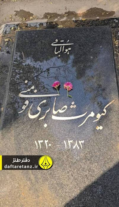 بر مزار پیشگام طنز معاصر