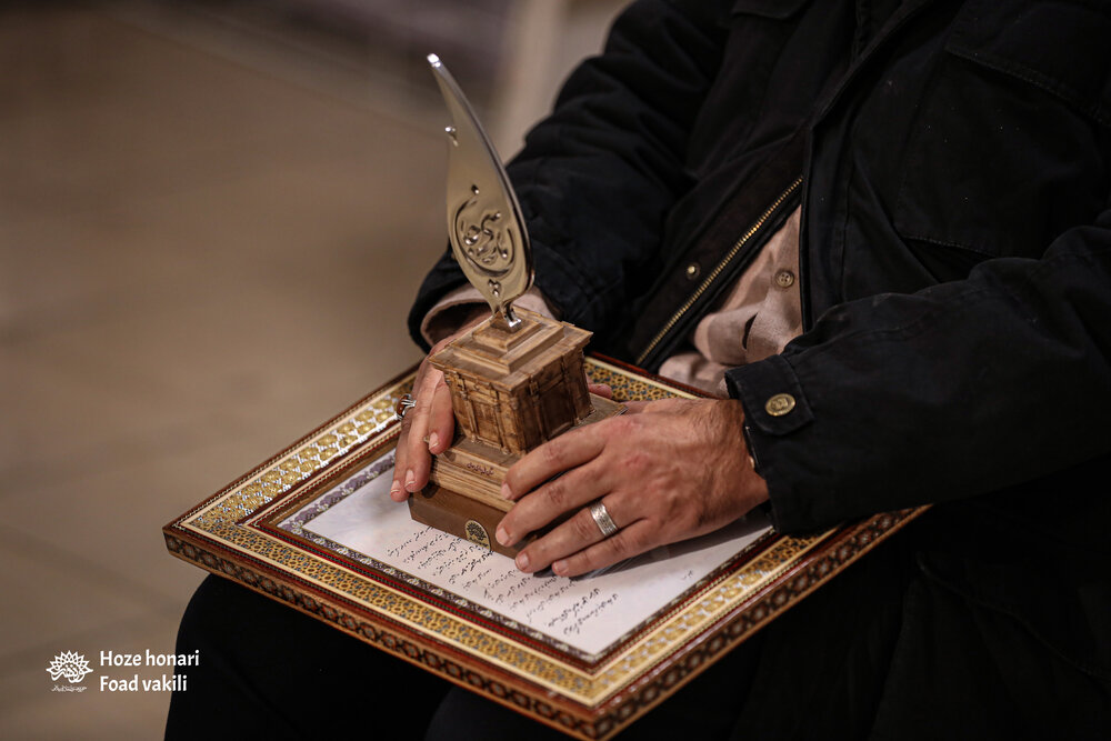 📷 آیین اعطای سرو سیمین «پارسی‌جان»