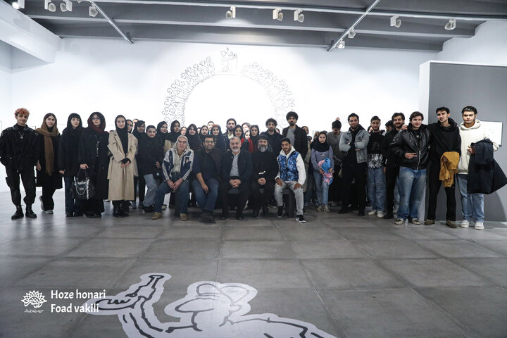 بازدید دانشجویان