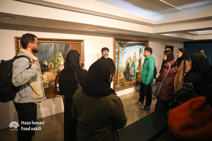 بازدید دانشجویان