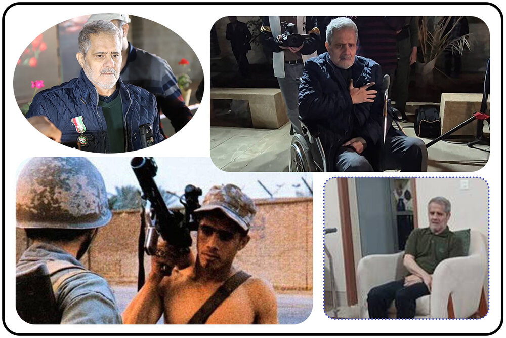 صالی شکارچی تانک‌های عراقی نشان سرباز گرفت