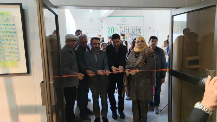 «خروش نقش‌ها» در دانشگاه سبس پاکستان دیدنی شد