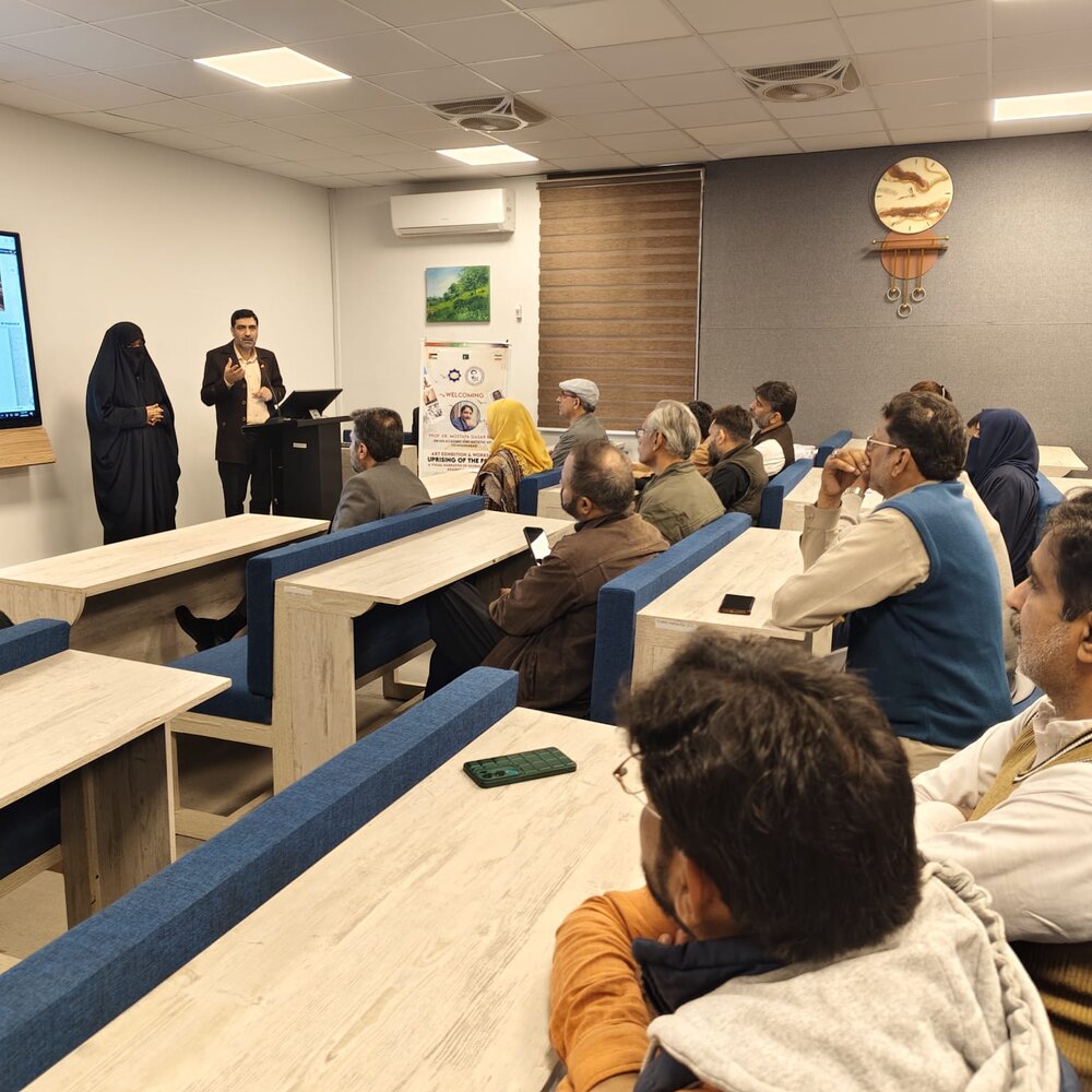 «خروش نقشها» در دانشگاه سبس پاکستان دیدنی شد