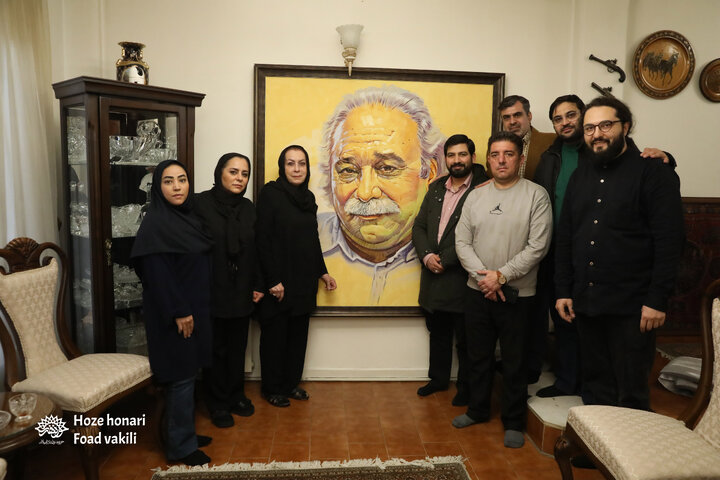 دیدار با خانواده مردی که مهر را در مکتب علی (ع) مشق کرد