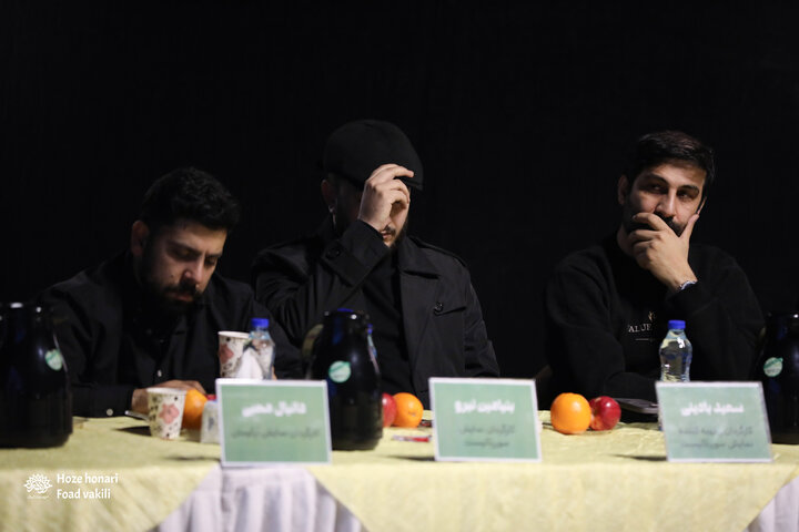 نشست صمیمانه ریاست حوزه هنری با کارگردانان و کارشناسان نمایش استان‌های حوزه هنری