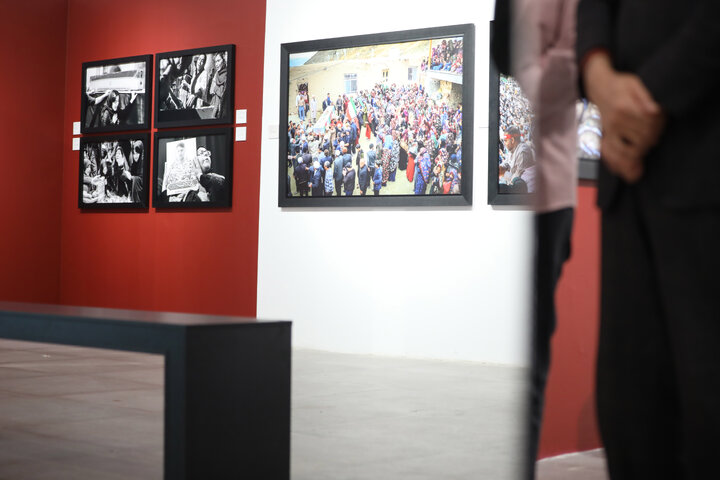 بازدید حسین جابر انصاری از حوزه هنری انقلاب اسلامی