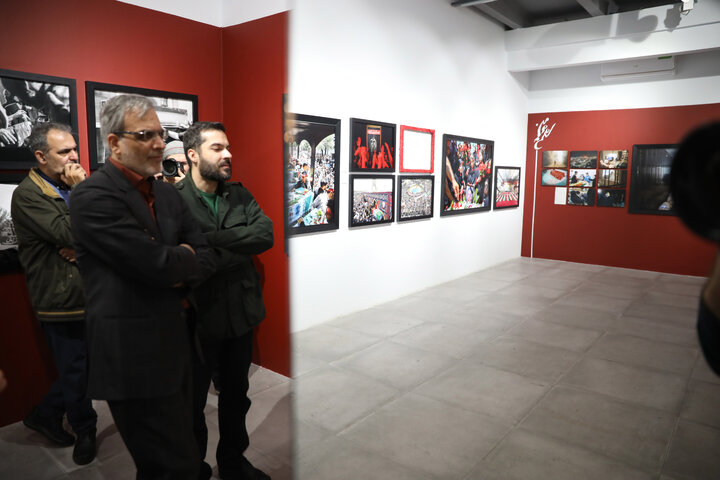 بازدید حسین جابر انصاری از حوزه هنری انقلاب اسلامی