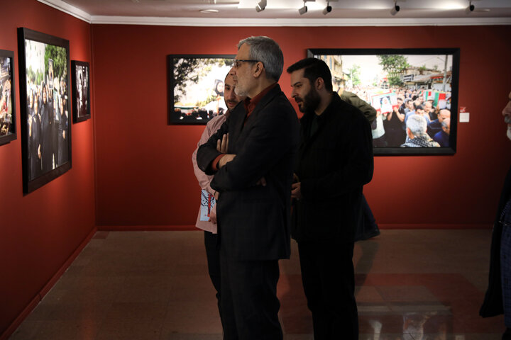 بازدید حسین جابر انصاری از حوزه هنری انقلاب اسلامی