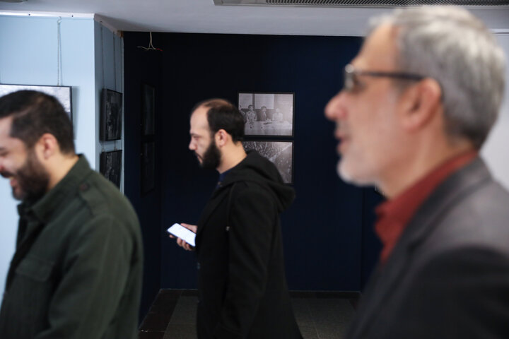 بازدید حسین جابر انصاری از حوزه هنری انقلاب اسلامی