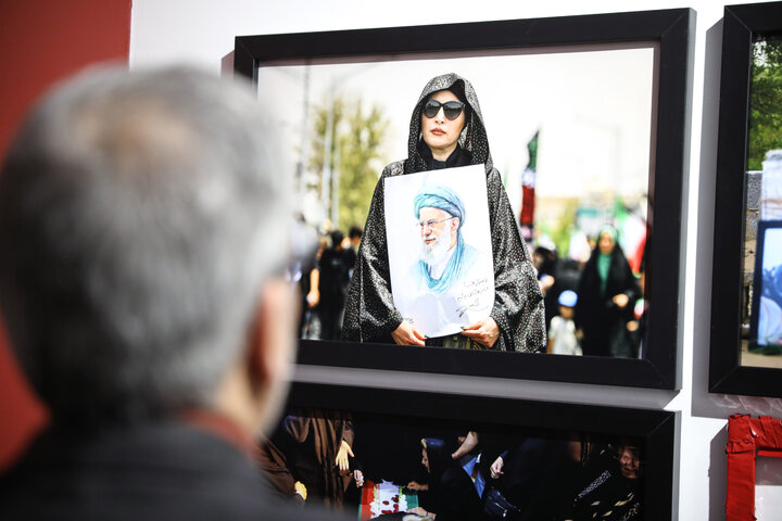 بازدید حسین جابر انصاری از حوزه هنری انقلاب اسلامی