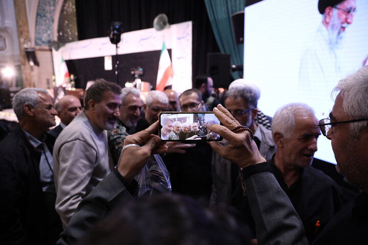 مراسم چهلم شهید محمد نائینی