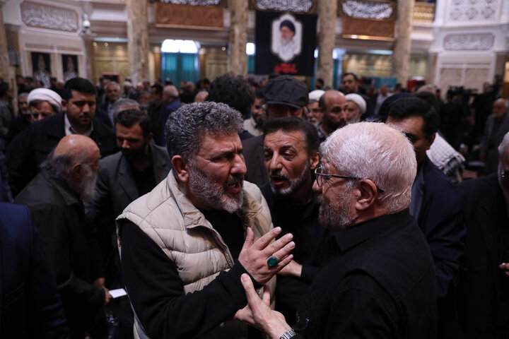 مراسم چهلم شهید محمد نائینی