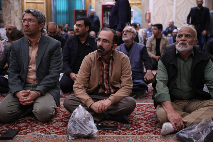 مراسم چهلم شهید محمد نائینی
