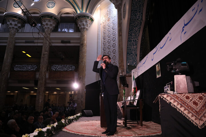 مراسم چهلم شهید محمد نائینی