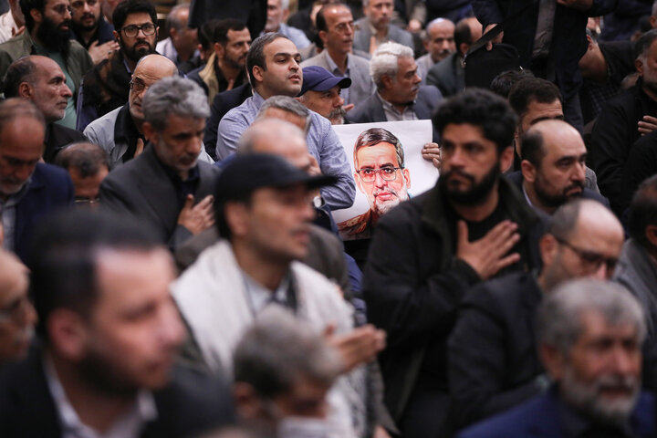 مراسم چهلم شهید محمد نائینی