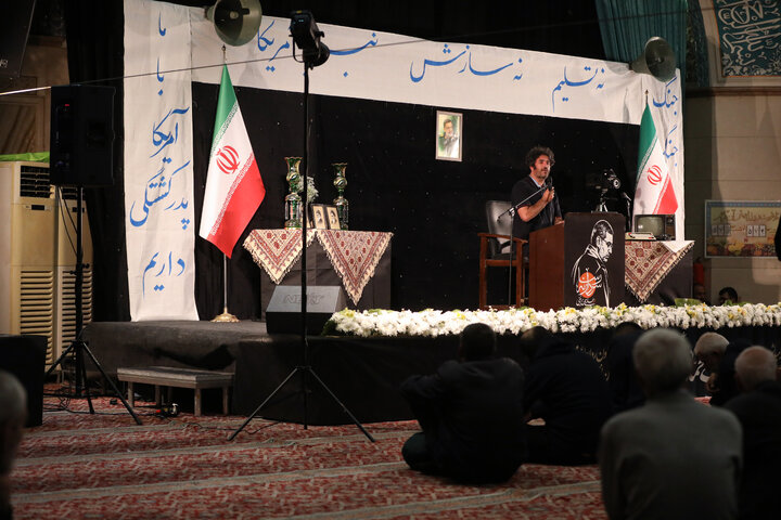 مراسم چهلم شهید محمد نائینی