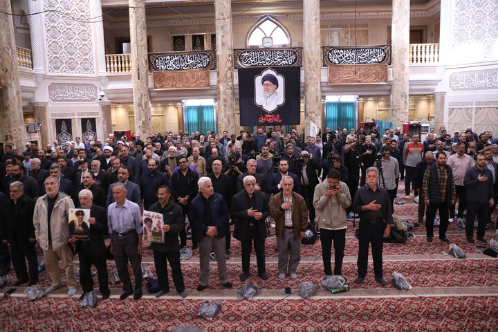 مراسم چهلم شهید محمد نائینی
