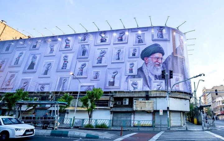 دیوارنگاره جدید جمهوری رونمایی شد / پیوستن بیش از ۳۱ میلیون ایرانی به پویش «جانفدا»