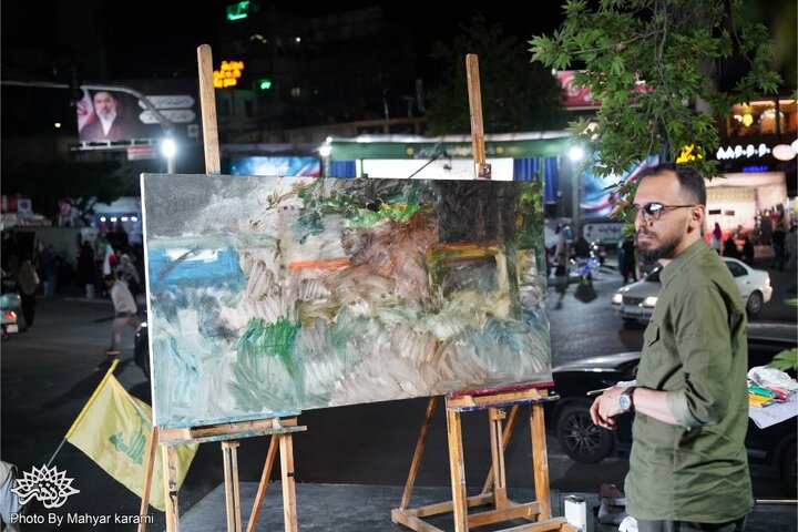 اجرای نقاشی