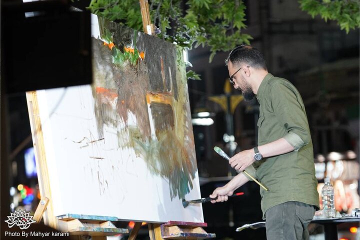 اجرای نقاشی