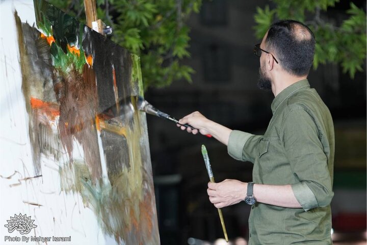 اجرای نقاشی
