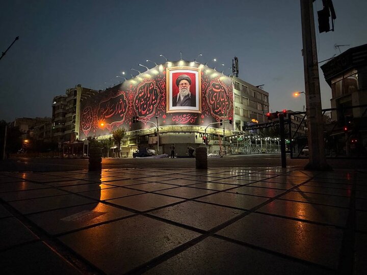 دیوارنگاره «آقای شهید ایران» رونمایی شد
