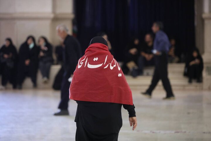 مراسم وداع با رهبر شهید انقلاب -۱