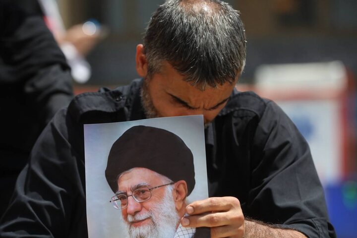 مراسم وداع با رهبر شهید انقلاب -۱