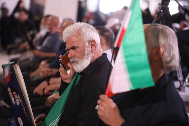 مراسم وداع با رهبر شهید انقلاب -۱