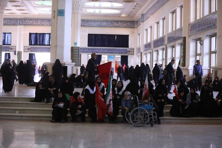 مراسم وداع با رهبر شهید انقلاب -۱