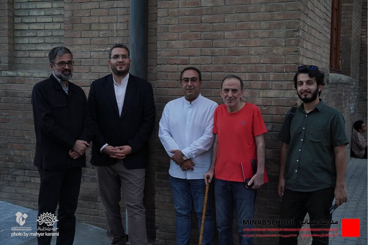 افتتاحیه  نمایشگاه گروهی «مدرسه میناب»