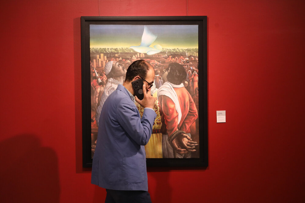 📸 نمایشگاه «نقاش سرزمین زخمی»