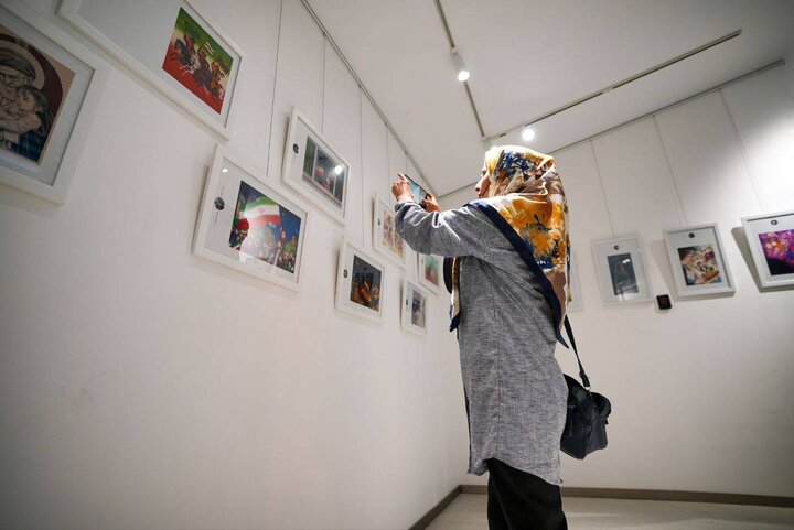 نمایشگاه تصویرسازی «با هم برای ایران» در باغ کتاب تهران