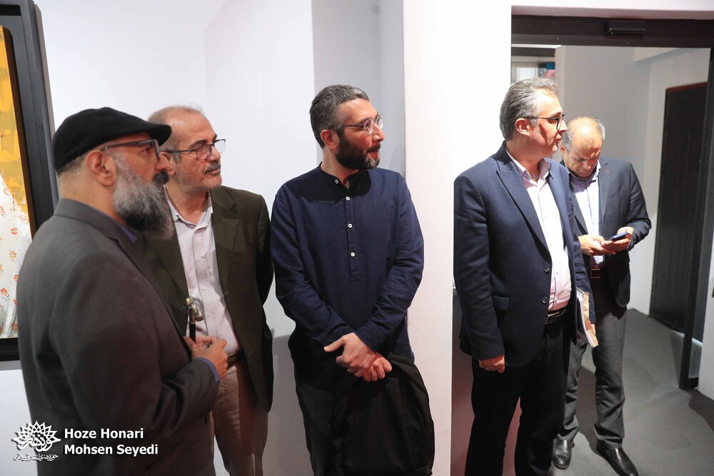 بازدید عبدالرضا گلپایگانی از «نمایشگاه مدرسه میناب»