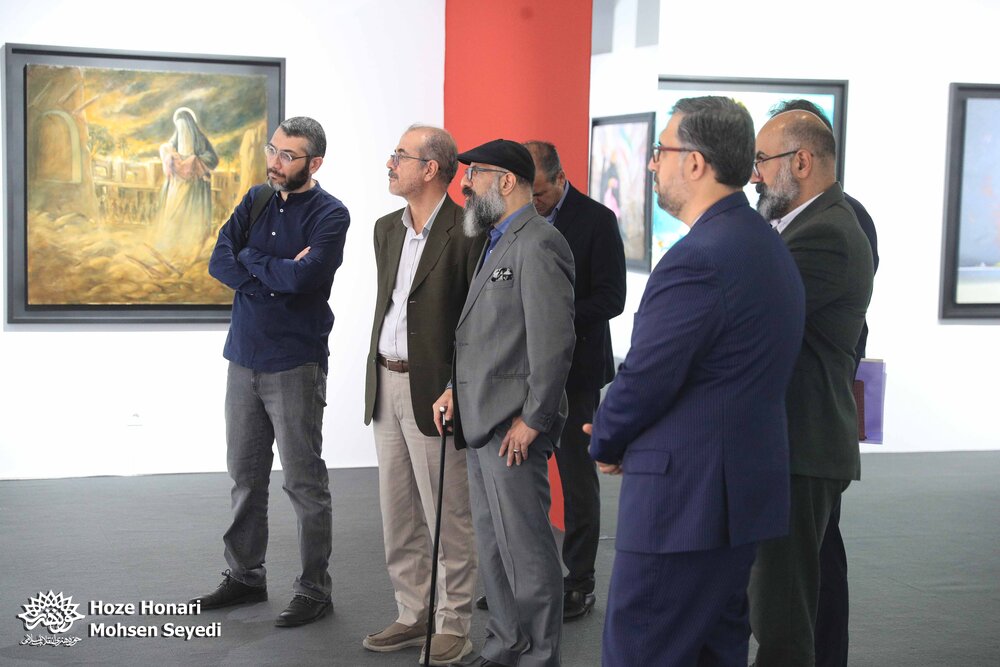 بازدید عبدالرضا گلپایگانی از «نمایشگاه مدرسه میناب»