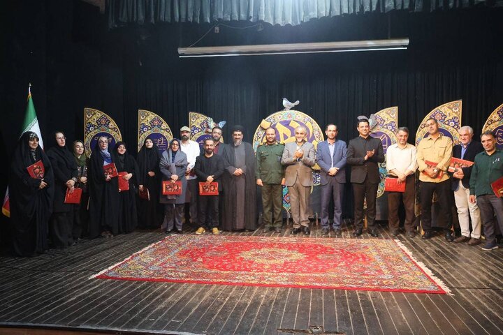 «حماسه هنر» با تجلیل از هنرمندان مازندران برگزار شد