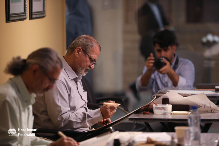 آغاز رویداد هنری «خط نصر»