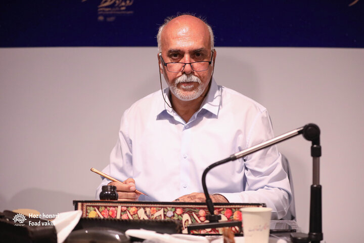 گردهمایی بزرگ استادان خوشنویسی کشور در«خط نصر» برگزار شد
