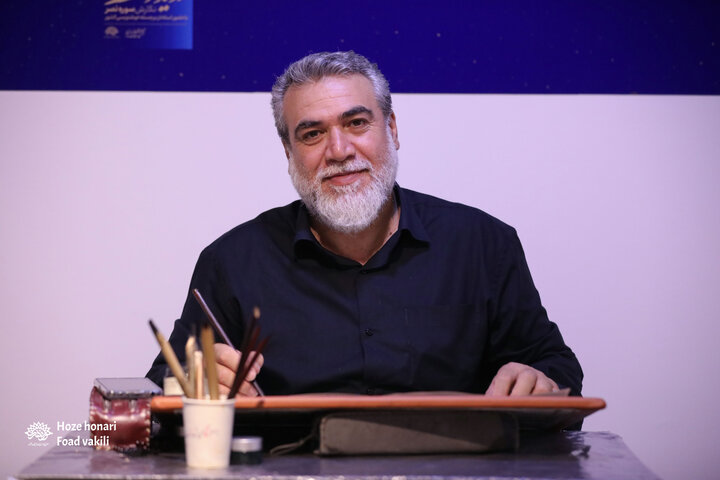 گردهمایی بزرگ استادان خوشنویسی کشور در«خط نصر» برگزار شد