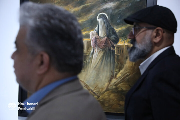 بازدید مدیر عامل موزه‌های بنیاد مستضعفان از نمایشگاه «مدرسه میناب»