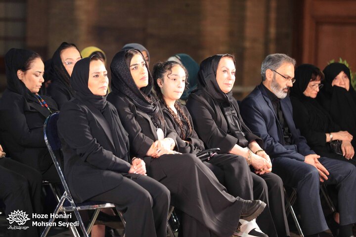 هنرمندان در بزرگداشت زنده یاد کاسبی