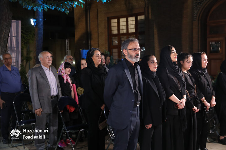 مراسم اولین سالگرد وفات «محمد کاسبی» در حوزه هنری انقلاب اسلامی برگزار شد (1)